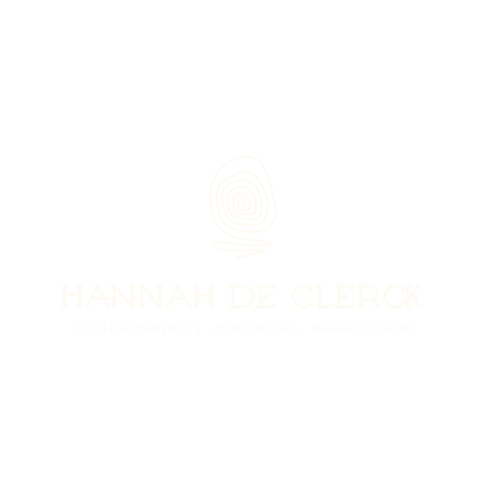 Hannah De Clerck — Cycle Awareness · Bodywork · Human Design
